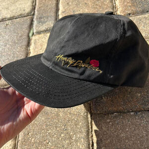 Harley Davidson Rose Hat Elastic